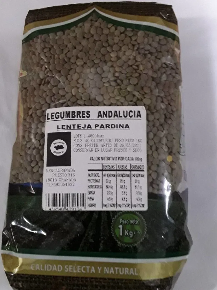 Lenteja Pardina