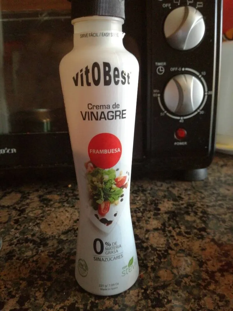 Crema de vinagre frambuesa
