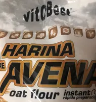 Harina de avena brownie
