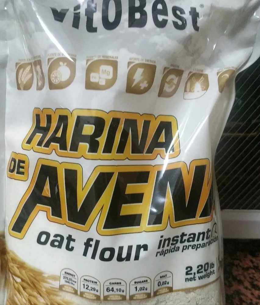 Harina de avena
