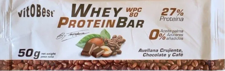 Whey protein bar