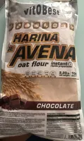Harina de avena sabor chocolate
