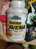 Harina de avena sabor galleta