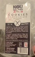 Cookies de chocolate sin gluten