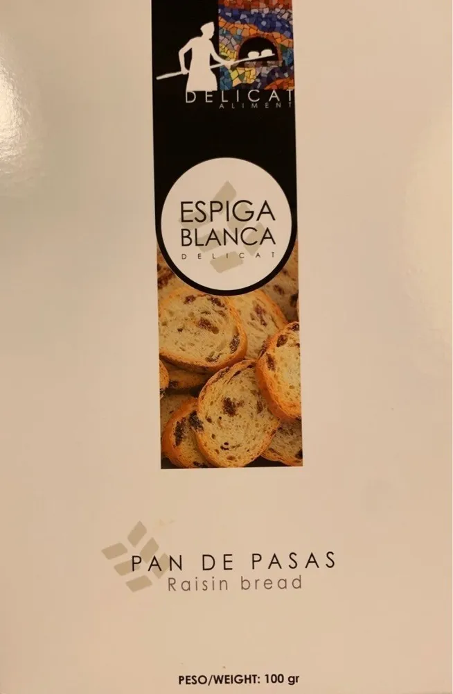 Pan de pasas