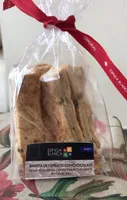 Barrita de cereales con chocolate