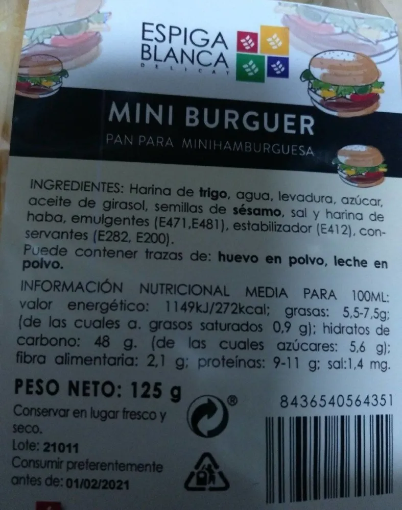 Mini burger