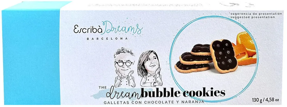 Galletas con Chocolate y Naranja