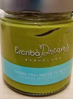 Crema praliné de te matcha