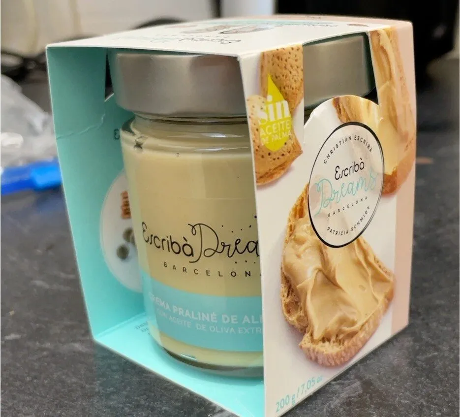 The dream cream praline almendras