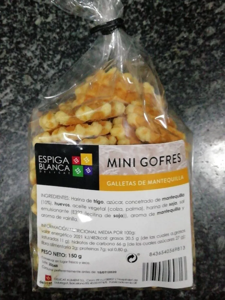 Mini gofres