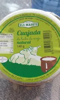 Cuajada de leche de oveja natural