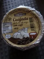 Cuajada de leche de oveja con café