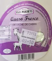 Queso fresco de cabra