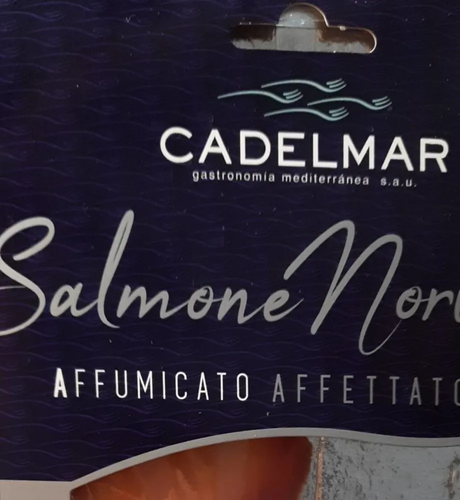 Salmone affumicato preaffettato