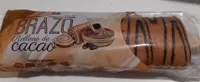 Brazo relleno de cacao