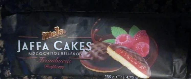 Jaffa cakes frambuesa