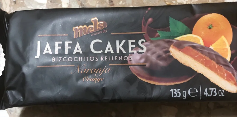 Jaffa cakes naranja