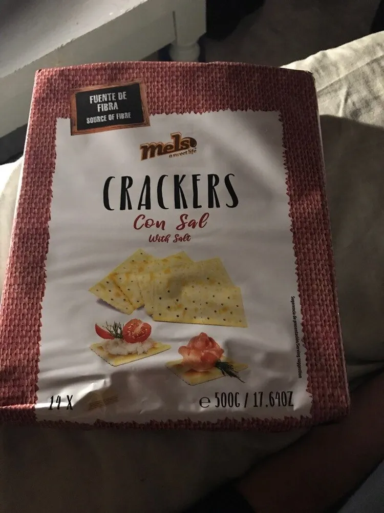 Crackers con sal