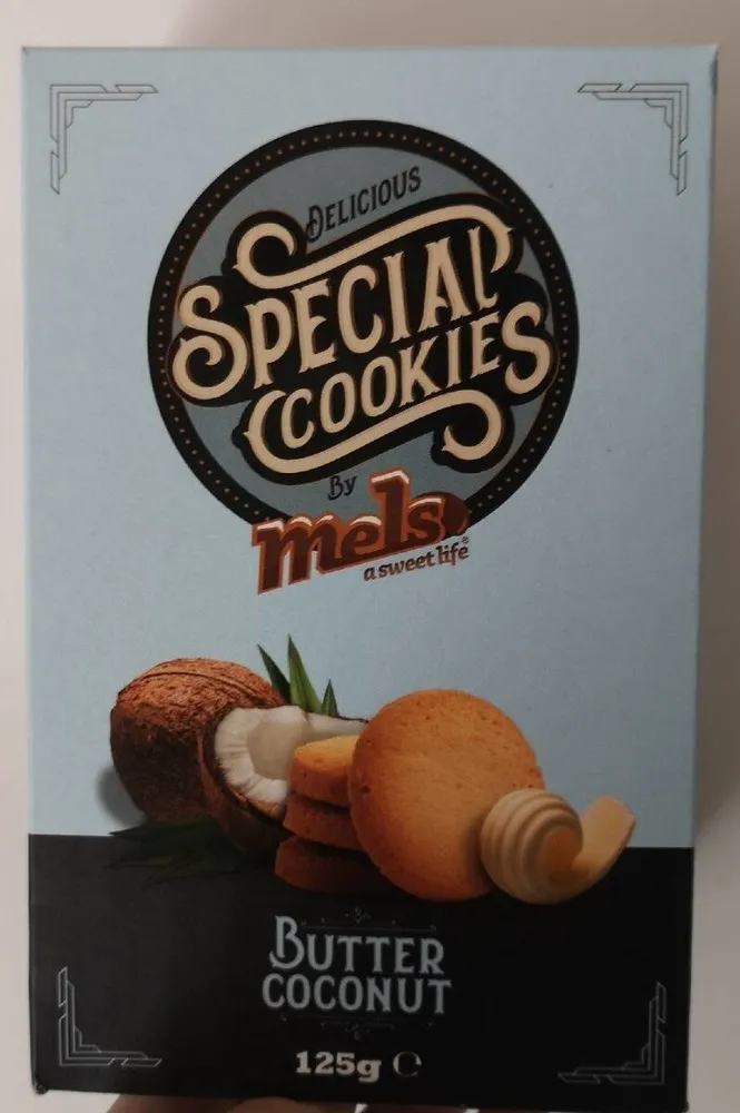 Galletas de mantequilla y coco