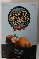 Galletas de mantequilla y coco