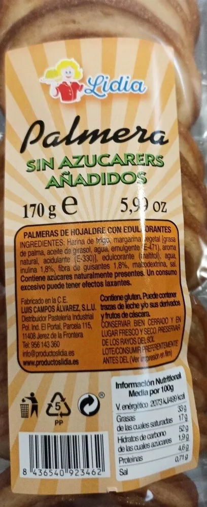 Palmeras lidia