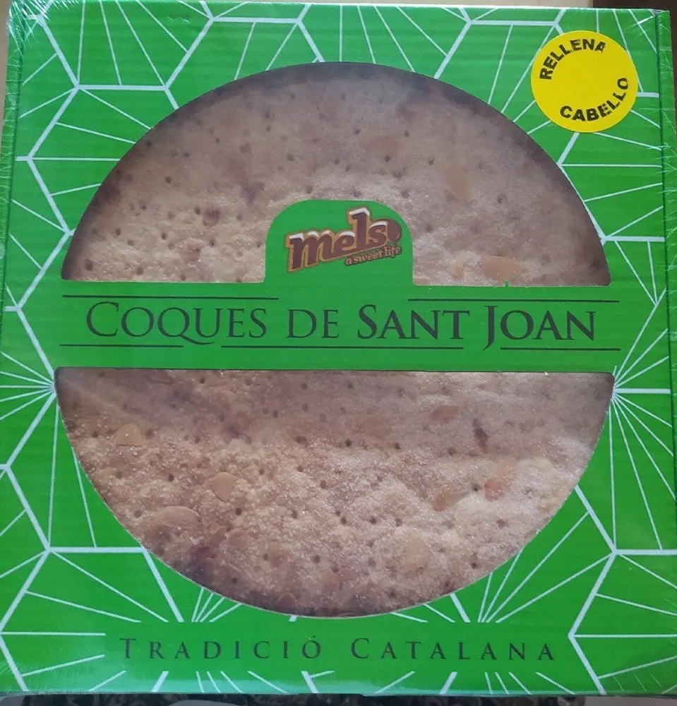 Coca rellena cabello