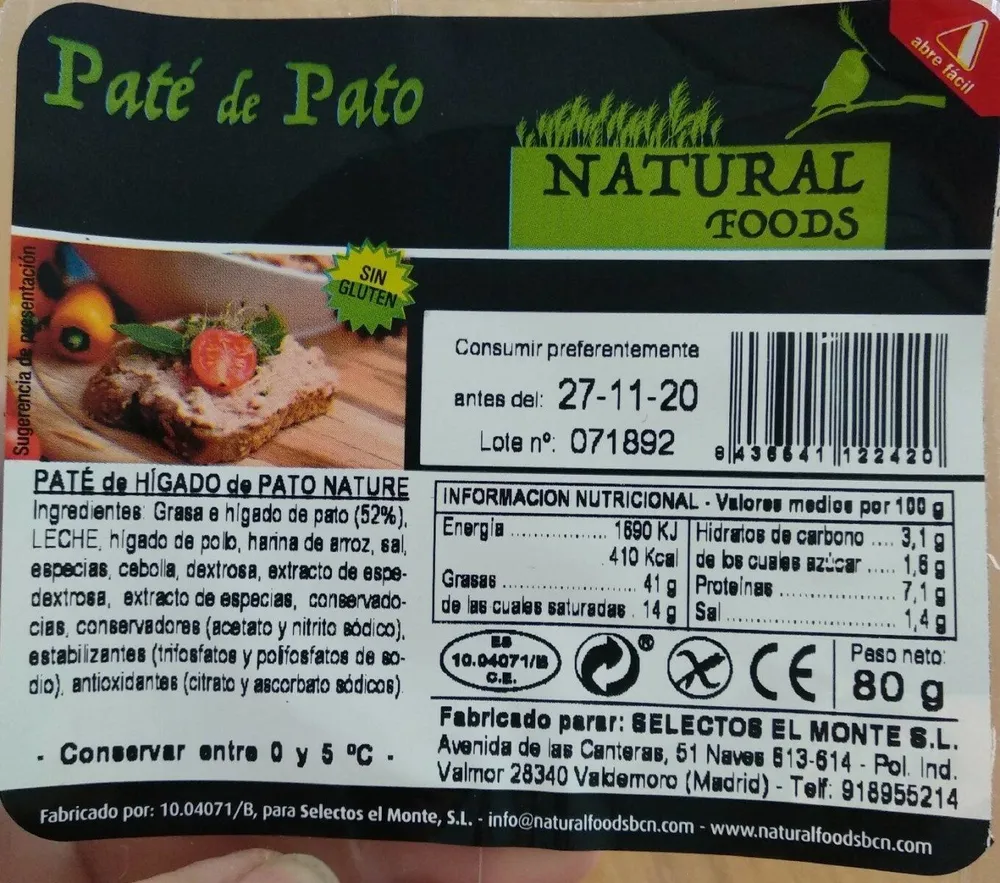 Paté de pato