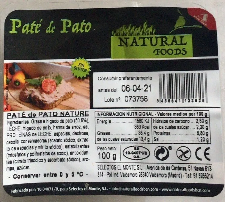 Paté de pato