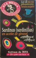 Sardinas en aceite de girasol