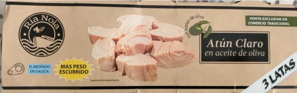 Atún Claro en aceite de oliva