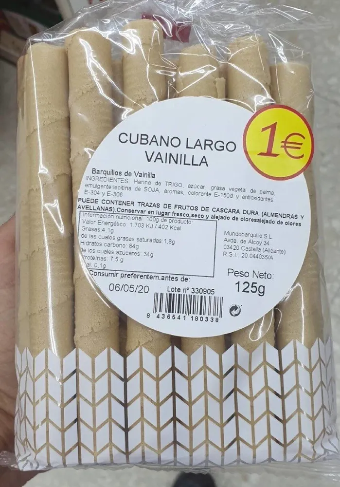 Cubano Largo Vainilla