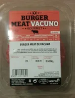 Burguer meat vacuno - gourmet