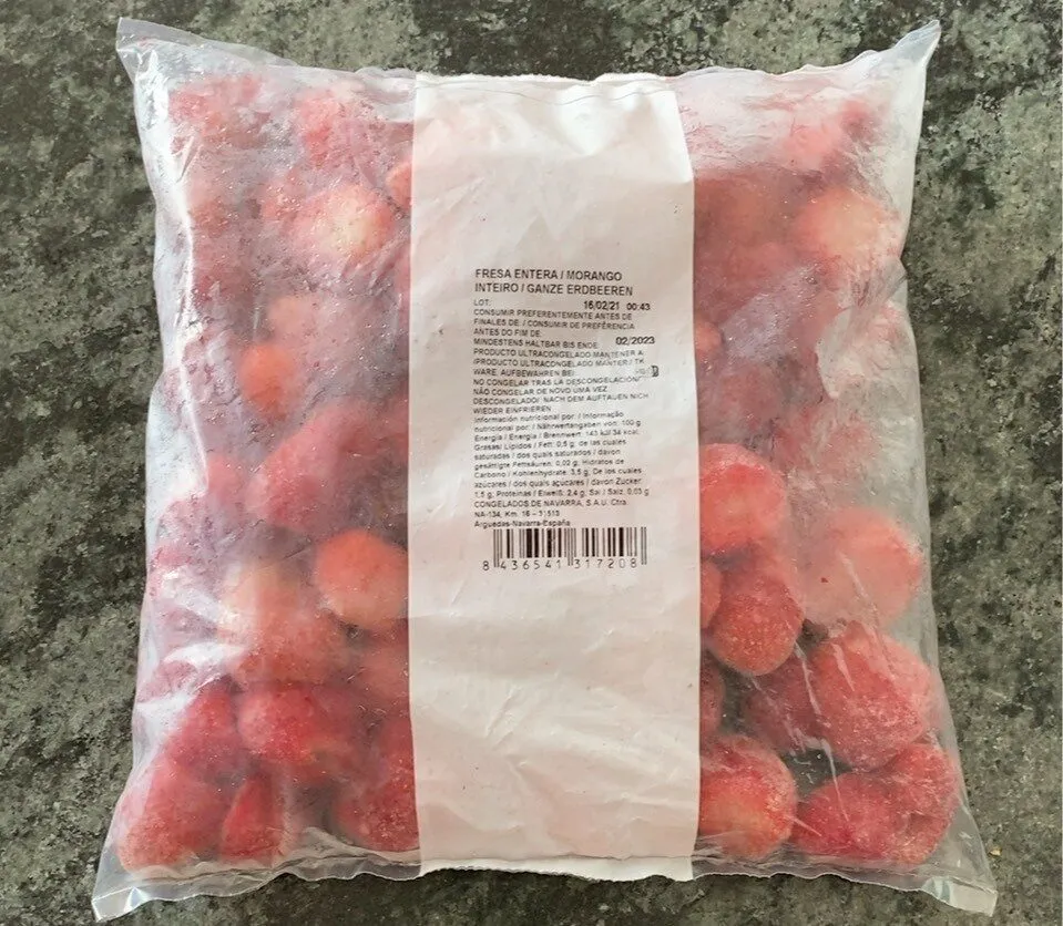 Fresas enteras