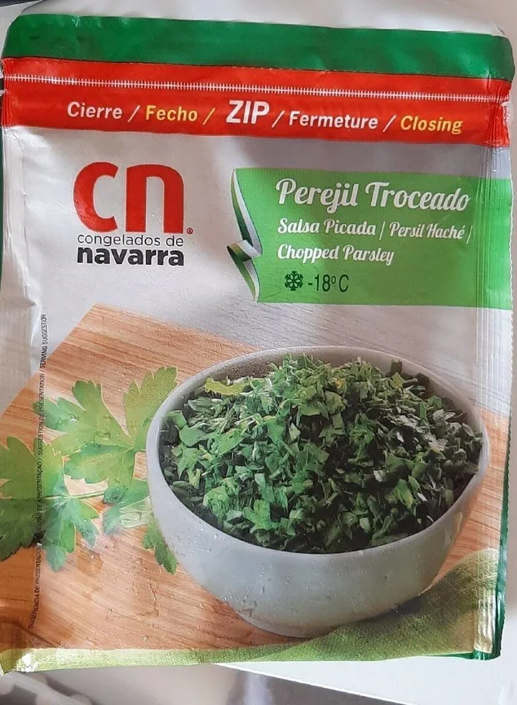 Perejil troceado