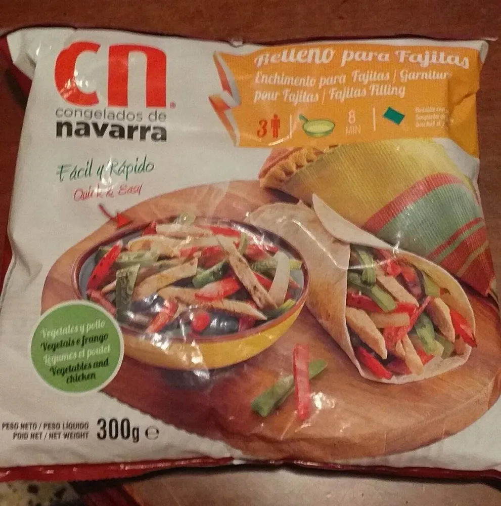 Relleno para fajitas