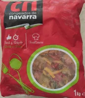Pimiento tricolor asado