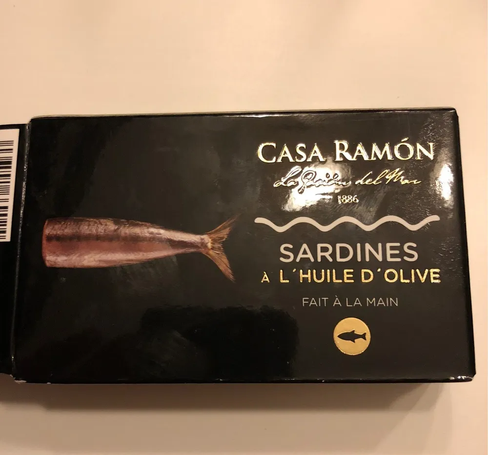 Sardines à l’huile d’olive