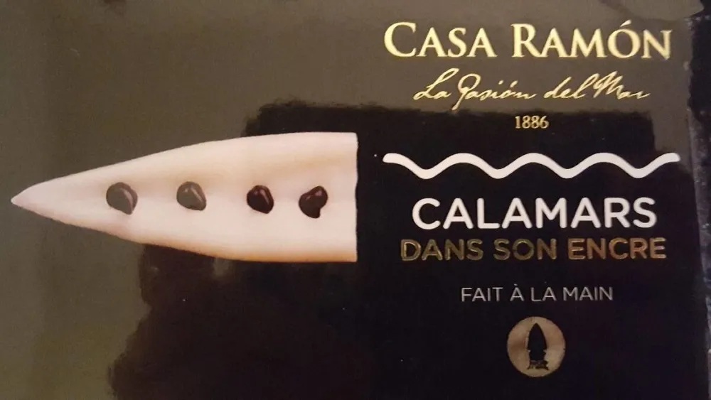 Calamars dans son encre