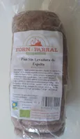 Pan sin levadura de espelta