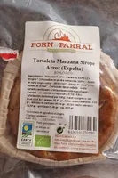 Tartaleta Manzana Sirope Arroz (Espelta)
