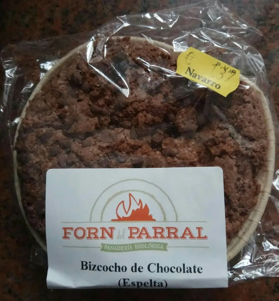 Bizcocho de chocolate(espelta)