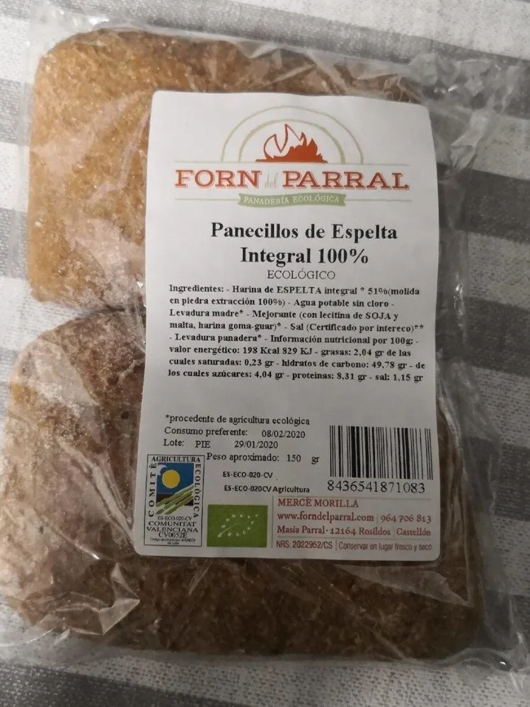 Panecillos de espelta integral
