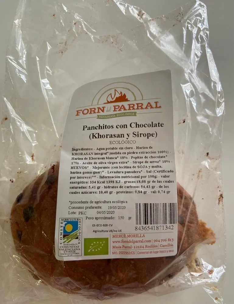 Panchitos con chocoleta