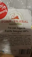 Pan con algas. Espelta integral 100%