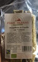 Rosquilletas de espelta con verduras