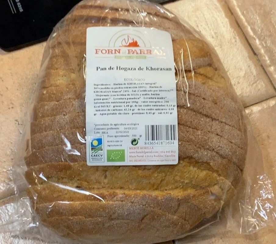 Pan de Hogaza de Khorasan
