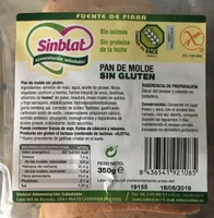 Pan de molde sin gluten