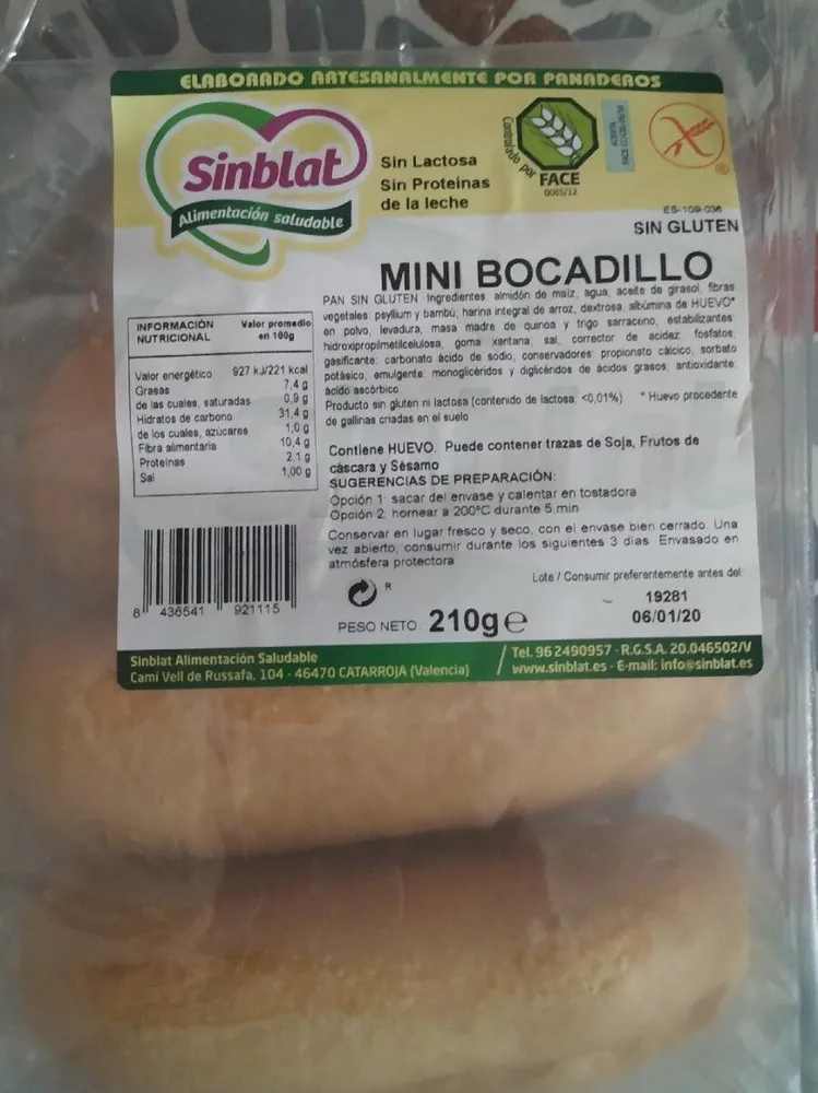 Mini bocadillo