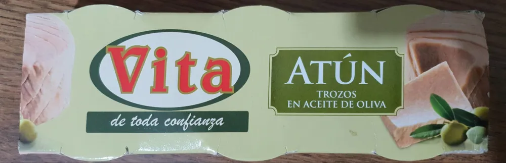 Atun trozos en aceite de oliva